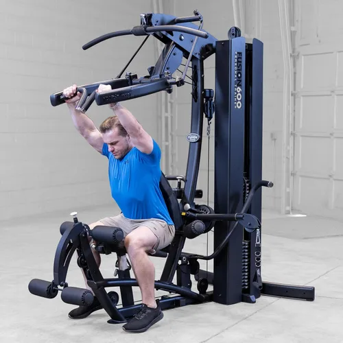 Vista 2 de Body-Solid F600-3 Fusion 600 Entrenador personal con brazo de prensa biangular 310 libras