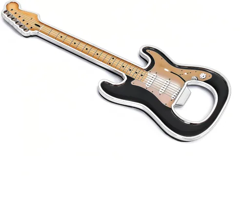 Vista 16 de 1 pieza/set abrebotellas de cerveza con forma de guitarra, regalo para amantes de la música y la guitarra, utensilios de cocina para bebedores