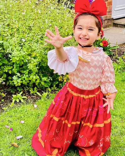 Vista 7 de keaiyouhuo Disfraz de Mirabel 3T-12T para cosplay disfraz de Isabela Luisa Dolores tía Pepa vestido Madrigal para la familia Halloween
