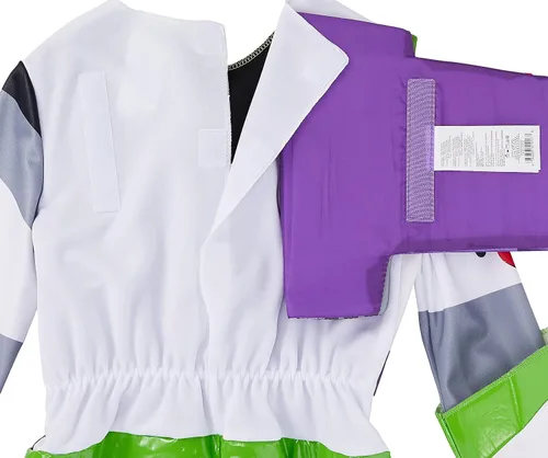Vista 3 de Disney Pixar Buzz Lightyear Toy Story 4 Deluxe - Disfraz para niño