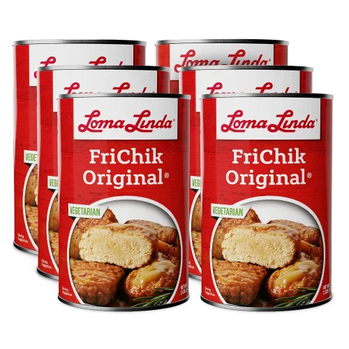 Vista 5 de Loma Linda - Sustitutos de carne a base de plantas una lata (37.5 oz) (FriChik)