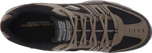 Vista 3 de Skechers After Burn Memory Fit Tenis deportivos con agujetas para hombre