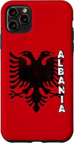 Vista 13 de iPhone 16 Albanian Flag Of Albania Double Eagle Flamuri Shqiperia Case