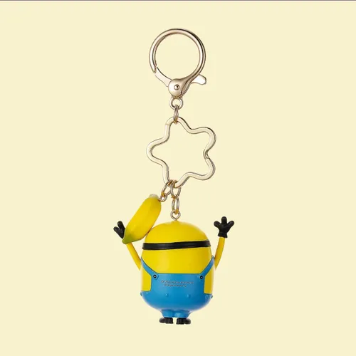 Vista 5 de MINISO Llavero - Adorables adornos colgantes para decoración del hogar, Minions