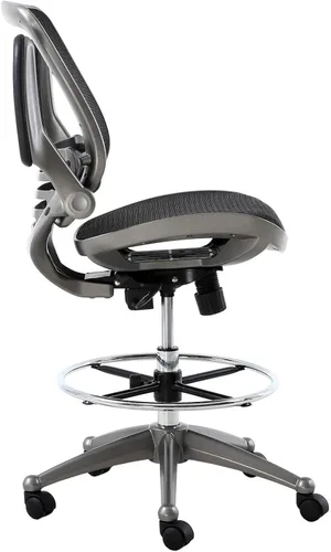 Vista 3 de Harwick Evolve - Silla de dibujo resistente de malla, acabado bronce