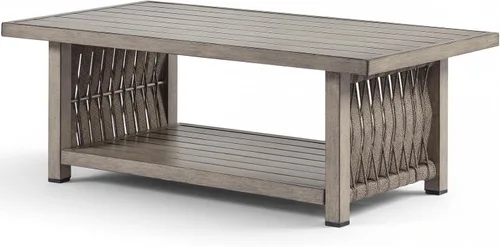 Vista 9 de Sofá de 3 asientos para exteriores, sofás de aluminio para patio con cojines gruesos, nunca se oxidan con tejido de cuerda de 3 plazas, sofá