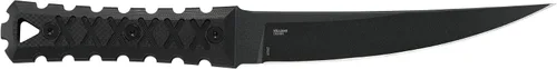 Vista 2 de CRKT HZ6 EDC Cuchillo de hoja fija con funda, negro, 2927