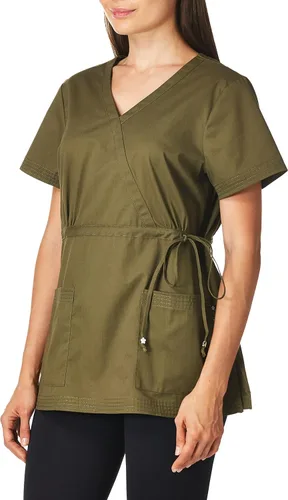 Vista 2 de koi Classic 137 Katelyn Blusa scrub Mock-Wrap, para mujer