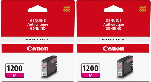 Vista 9 de Canon PGI-1200 Tanque de tinta magenta original, compatible con impresoras MB2120, MB2720, MB2020 y MB2320