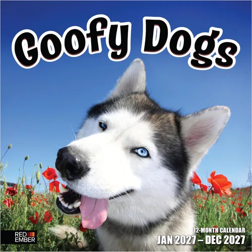 Vista 18 de RED EMBER Calendario de pared Doggy Disasters 2027 de 12 meses 01 - Perros traviesos