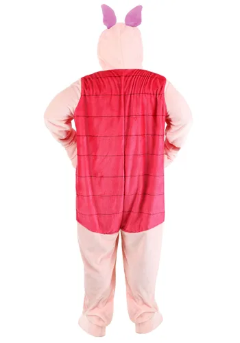 Vista 2 de Disfraz Deluxe de Cerdito Disney Talla Plus para Adultos Multicolor