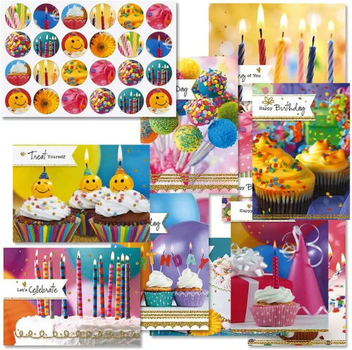 Vista 10 de Current Juego de tarjetas de felicitación de cumpleaños