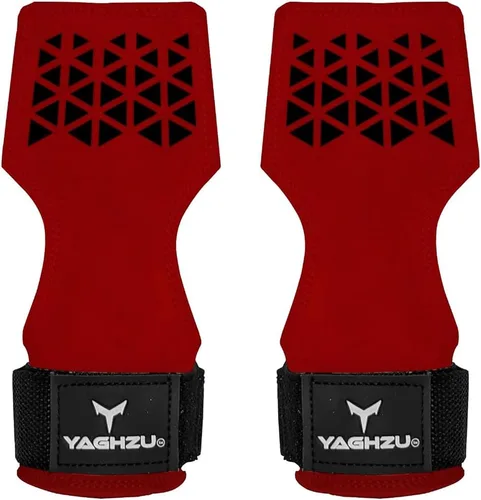 Vista 12 de Weight Lifting Grips with Wrist Straps - Non Slip Lifting Straps for Weightlifting, Deadlifting, Powerlifting and Pull Ups, Padded Weight Lifting