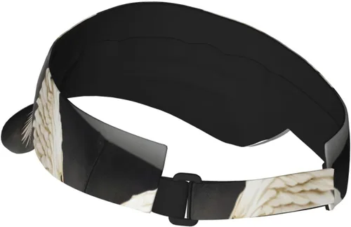 Vista 3 de Asian Lotu - Gorra de protección solar para adultos, ajustable, para playa, piscina, golf, tenis, unisex