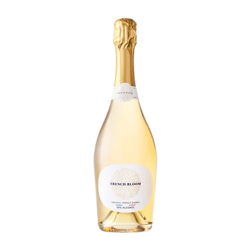 Vista 10 de French Bloom Set Duo (1 Botella Le Blanc, 1 Botella Le Rosé) Vino Espumoso Libre de Alcohol 0.0%, 750ml - Certificado Orgánico, Vegano, Bajo