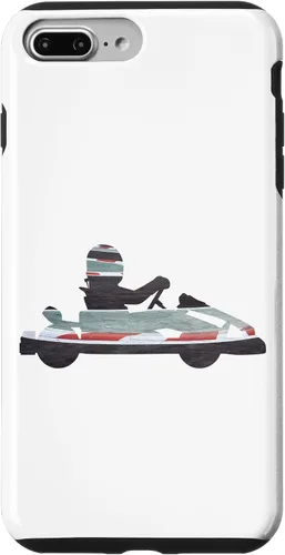 Vista 12 de Funda para iPhone 16 Go Kart Racing Race Track