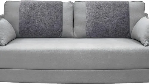 Vista 11 de Frienda 2 piezas de fundas para reposacabezas de sillón reclinable, protector de reposacabezas Sherpa para silla reclinable, sofá, no se desliza