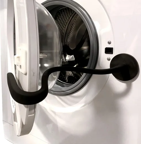 Vista 4 de Spedtees Soporte de Puerta para Lavadora de Carga Frontal, Soporte Magnético Flexible para Puerta de Lavadora y Secadora Mantiene la Puerta