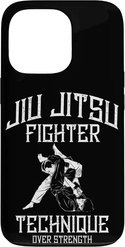Vista 10 de Martial Arts MMA Fighter Technique Over Strenght Jiu Jitsu Case for iPhone 16