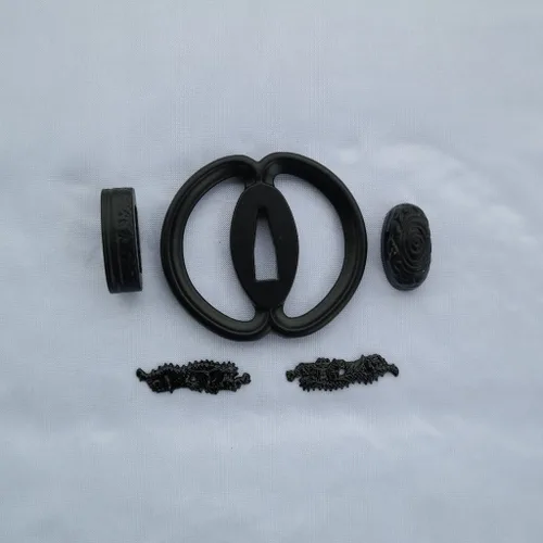 Vista 20 de Espada samurái japonesa KOSHIRAE – TSUBA FUCHI KASHIRA MENUKI 68-100