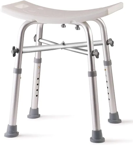Vista 10 de Dr. Kay's Silla de ducha de altura ajustable para ducha interior, taburete de baño resistente de 350 libras para bañera, banco de baño de seguridad