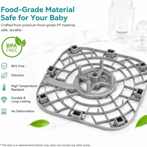 Vista 4 de Bandeja inferior de repuesto para lavadora de botellas Momcozy KleanPal Pro