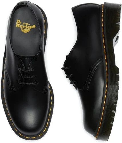 Vista 9 de Dr. Martens Hombres 1461 Bex Liso, Negro liso