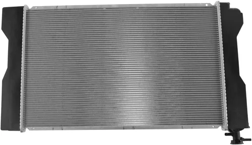 Vista 146 de TRQ Radiador de núcleo de aluminio de 1 fila Compatible con Subaru WRX STI 2.5L Turbo AWD 2015-2020