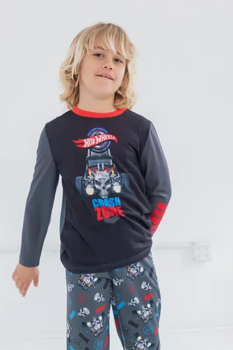 Vista 3 de Hot Wheels Camisa y pantalones de pijama, Plateado