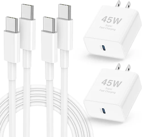Vista 9 de Cargador rápido para iPhone 17 16 15, bloque de carga USB C de 20 W para Apple iPhone 17 Pro Max/17 Air/16 Pro/15 Plus, iPad de 12/11