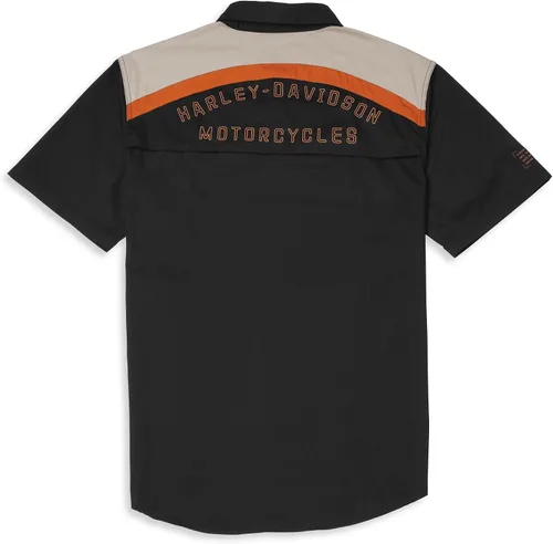 Vista 2 de Harley-Daivdson 96042-22VM - Camisa de bloque de color para hombre