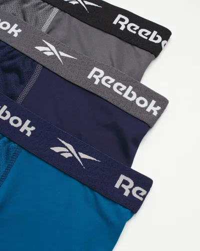 Vista 2 de Reebok Ropa interior para hombre - Calzoncillos tipo bóxer Performance (paquete de 3)