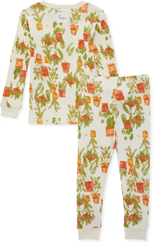 Vista 2 de Burt's Bees Baby Conjunto de pijama de 2 piezas, camiseta y pantalón para bebé, 100% algodón orgánico