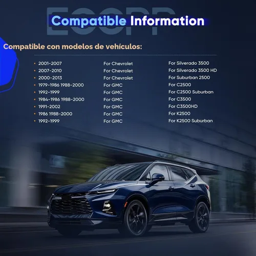 Vista 5 de ECCPP 4 Piezas 8 Lug 8x165.1mm a 8x180mm Adaptadores Espaciadores de Ruedas de Conversión 1.5 Pulgadas 8x6.5 a 8x180 Ajuste para Chevrolet Silverado