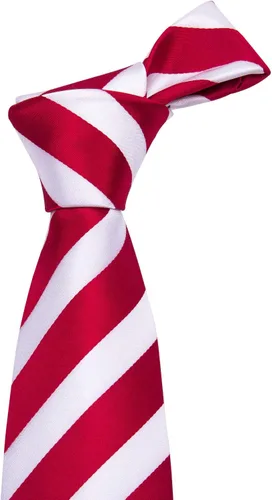 Vista 13 de Barry.Wang Juego de corbatas para hombre, corbata de seda a rayas, tejido a cuadros, gemelos formales, negocios, boda