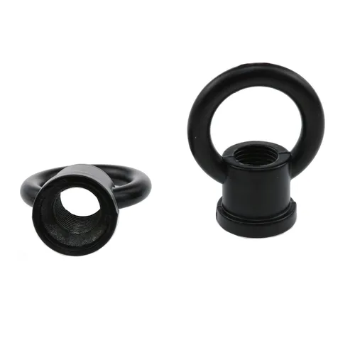 Vista 7 de Lámpara colgante tipo anillo de rosca M10 con rosca interna con 4 pernos y 4 tornillos huecos externos + 4 tornillos de conversión M10 a M12