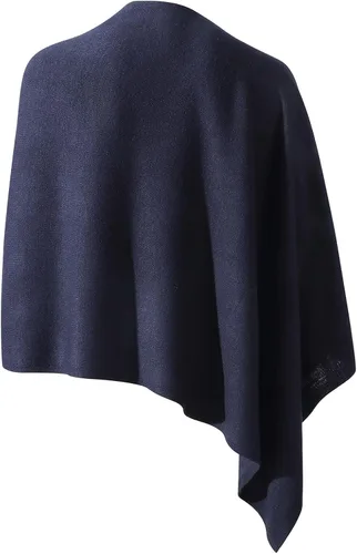 Vista 3 de Ponchos para mujer, versátil, ligero, de punto, para usar como bufanda, accesorios para mujer