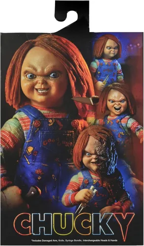 Vista 2 de NECA – Chucky (Serie de TV) Figura de acción a escala de 7 pulgadas – Chucky Ultimate