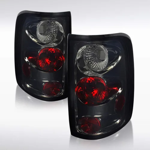 Vista 7 de Autozensation Compatible con Ford F150 F-150 Styleside 2004-2008, conjunto de lámparas traseras izquierda + derecha, carcasa negra