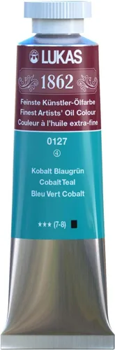 Vista 66 de Lukas 1862 Pintura al Óleo para Artistas Profesionales - Colores Tierra Amarillentos, 37 mL - Juego de 4 - Destacada Resistencia a la Luz, Sin
