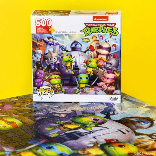 Vista 3 de Funko Pop Puzzle Tortugas Ninja Mutantes Adolescentes