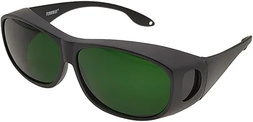 Vista 5 de Gafas de seguridad protectoras de luz blanca y roja LED para iluminación de bronceado