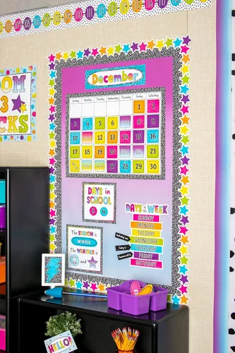 Vista 4 de Teacher Created Resources Brights 4Ever Stars - Borde troquelado (TCR3930)