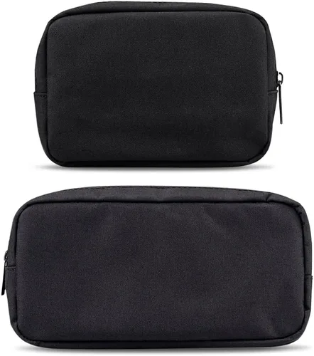 Vista 11 de Bolsa de transporte suave universal para electrónicos/accesorios, duradera y ligera, adecuada para salidas, negocios, viajes y kit de cosméticos