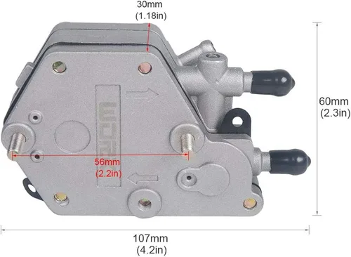 Vista 3 de HIFROM Bomba de combustible de repuesto 2520227 3085275 compatible con Polaris Sportsman 400 500 600 700 Magnum 325 330 500 Outlaw 450 500 525 Trail