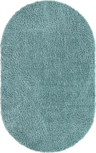 Vista 552 de Unique Loom Colección Davos Shag - Alfombra Lino