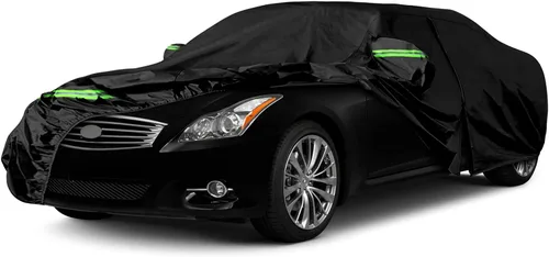 Vista 11 de Cubiertas impermeables para auto reemplazables para Nissan 350Z 2003-2009, 6 capas con forro interior de algodón, cubiertas personalizadas