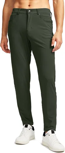 Vista 9 de G Gradual - Pantalones de golf elásticos para hombre con 6 bolsillos, ajustados, pantalones de vestir para hombre, para viajes, casuales, de trabajo