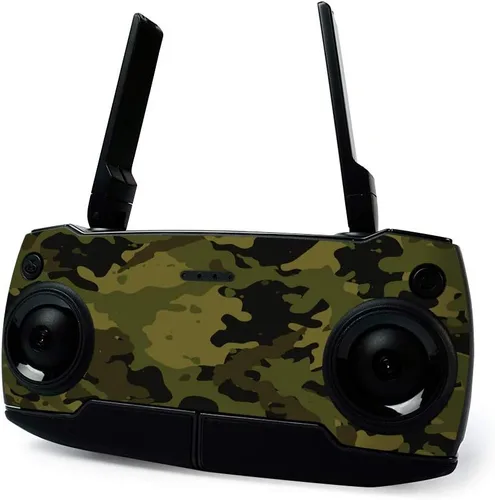 Vista 4 de MightySkins Skin para DJI Mavic Mini Drone Quadcopter portátil - Camuflaje verde Cubierta protectora de vinilo duradera y única Fácil
