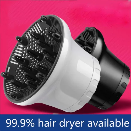 Vista 9 de Difusor universal para secador de pelo, boquilla de secador de pelo, accesorio para cabello rizado y cabello ondulado natural, herramientas